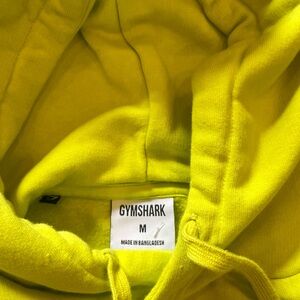 Médium Gymshark hoodie, neon green, worn once